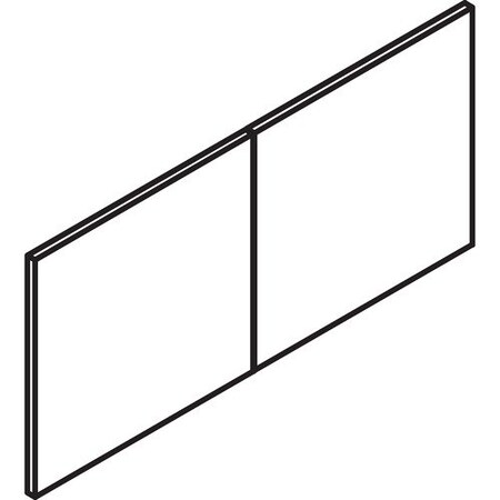 Groupe Lacasse Door, 30inWx16inDx5/8inH, Bourbon Cherry LASCANEA60P2B